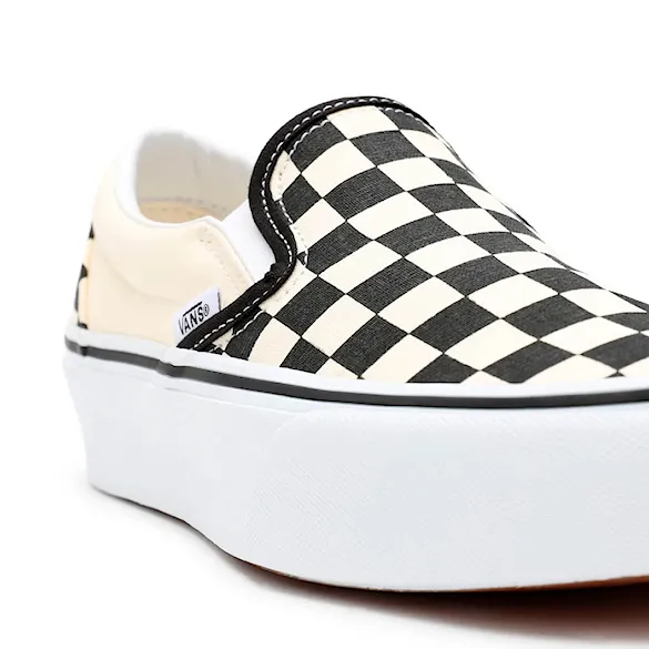 Slip-on tenisówki Vans Classic Slip-On Platform black&white checkerboard/wht 2026 - 8
