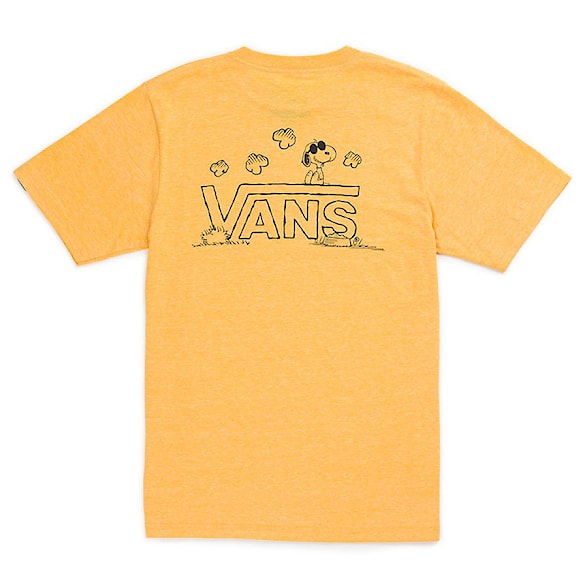 Tričko Vans Classic Snoopy Boys gold heather 2017 - 1