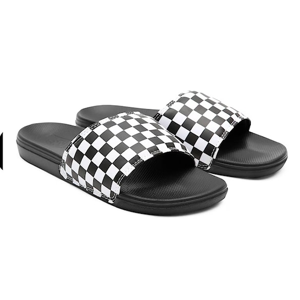 Klapki Vans La Costa Slide-On checkerboard true white/black 2026 - 2