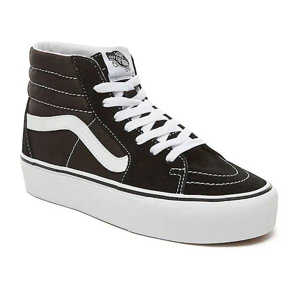 Tenisky Vans Sk8-Hi Platform 2 black/true white 2023 - 1