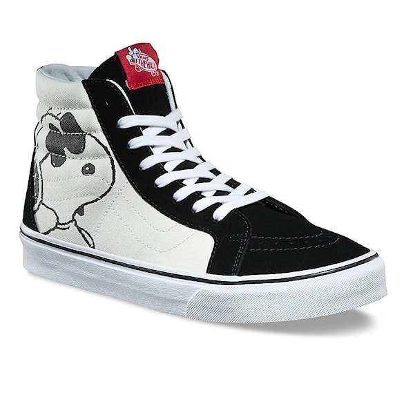 Tenisky Vans Sk8-Hi Reissue peanuts joe cool/black 2017 - 1