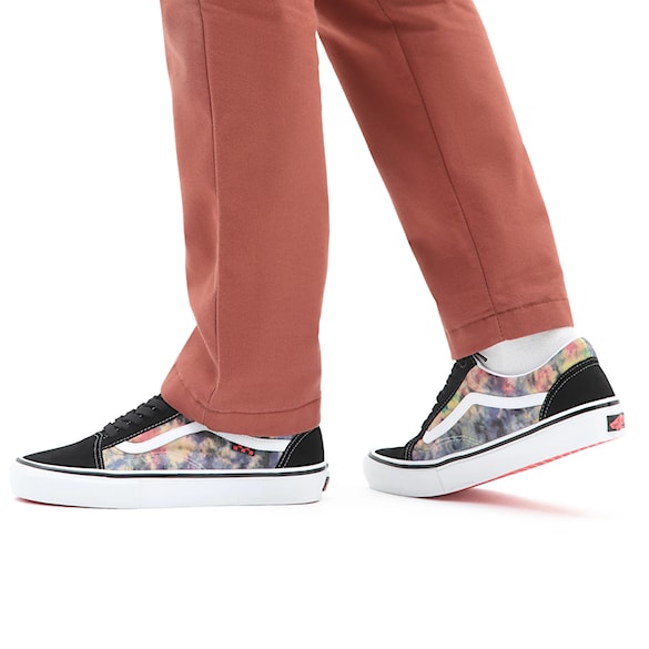 Tenisówki Vans Skate Old Skool tie-dye terry black/multi 2023 - 5
