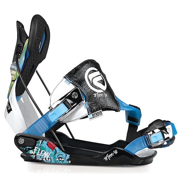 Vázání na lyže Flow Minx-Se black/blue 2013 - 1