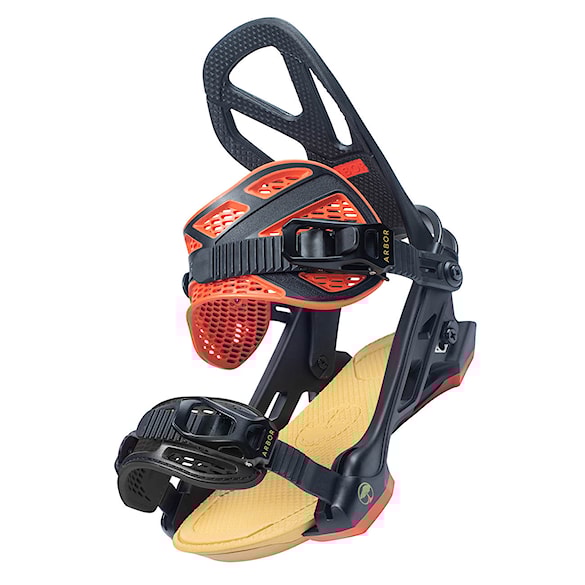 Viazanie na snowboard Arbor Hemlock matte black frankapril 2021 - 1