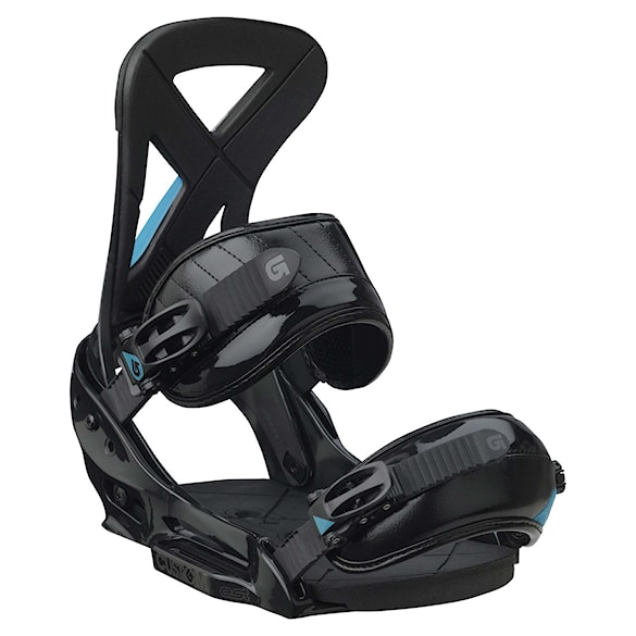 Vázání na lyže Burton Custom Est black - 1