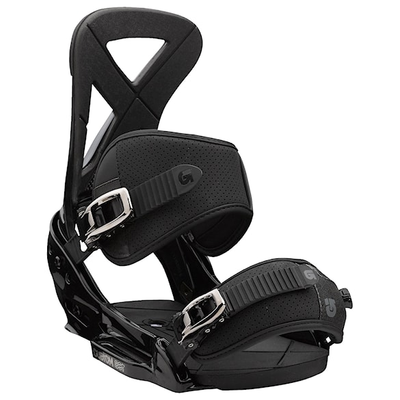Vázání na lyže Burton Custom Est darkkar noir 2013 - 1