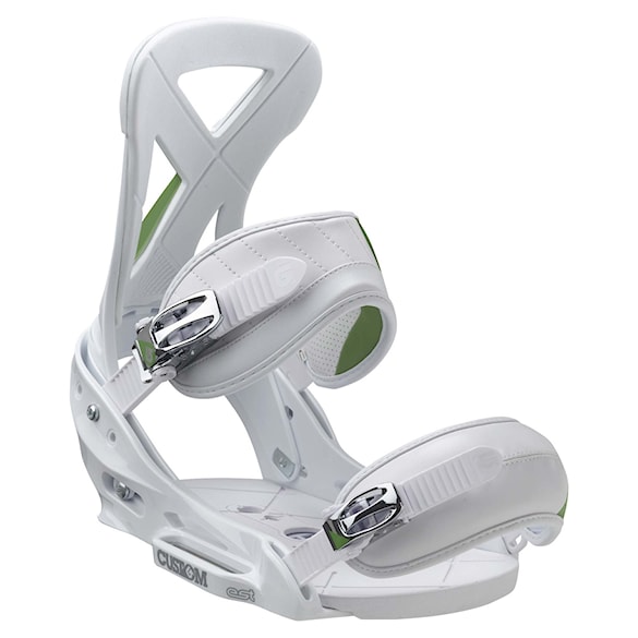 Vázání na lyže Burton Custom Est white 2012 - 1