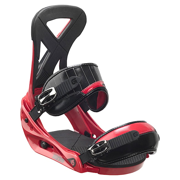 Vázání na lyže Burton Custom red - 1