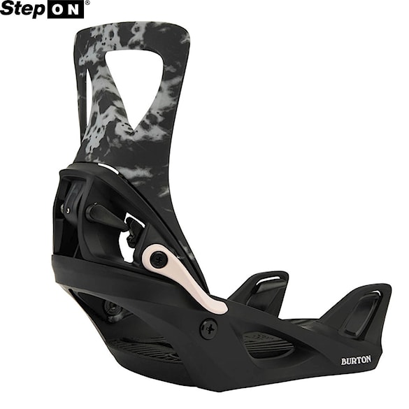 Snowboard Binding Burton Wms Step On grey acid wash 2022 - 1