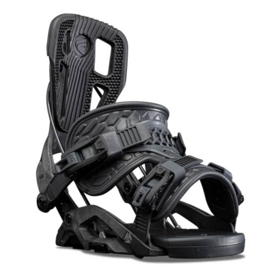 Vázání na snowboard Flow Fuse Carbon graphite 2022 - 1