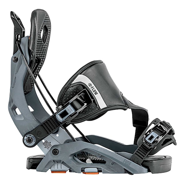 Vázání na snowboard Flow Fuse Hybrid gunmetal 2018 - 1