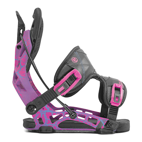 Vázání na snowboard Flow NX2 magenta 2020 - 1