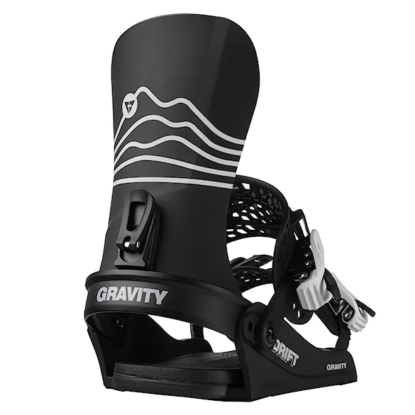 Wiązanie snowboardowe Gravity Drift black 2024 - 2