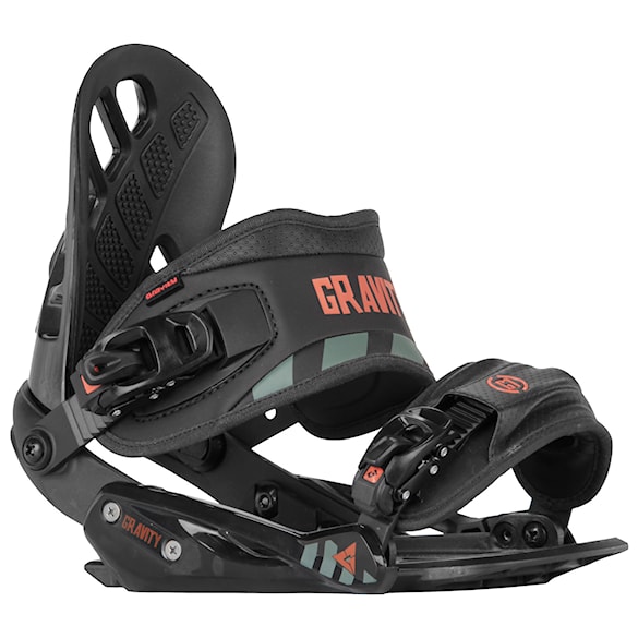 Vázání na lyže Gravity G1 black/red 2013 - 1