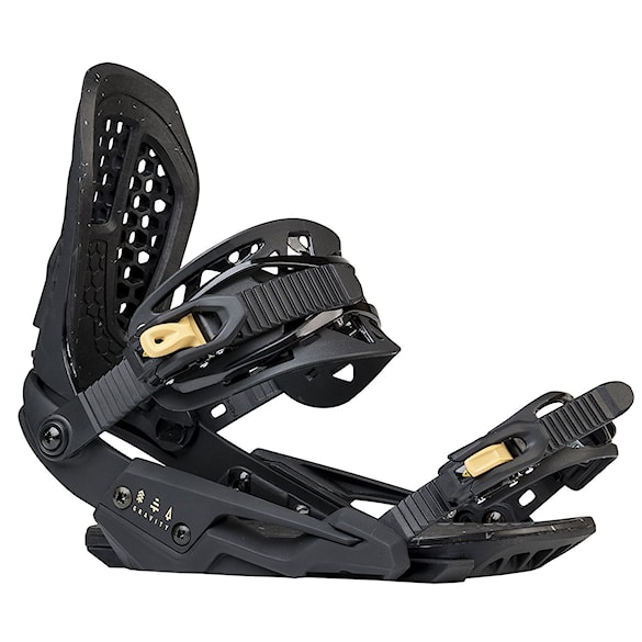 Vázání na snowboard Gravity G3 black/gold 2018 - 1