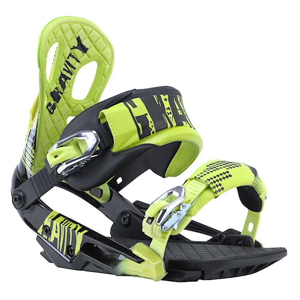 Vázání na lyže Gravity G3 black/green 2012 - 1