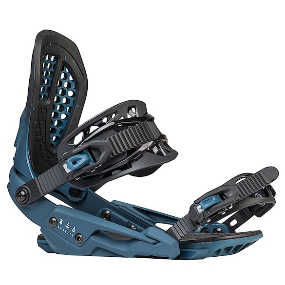 Viazanie na snowboard Gravity G3 blue/black fade 2018 - 1