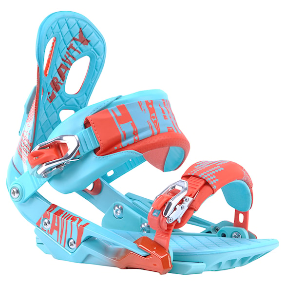 Vázání na lyže Gravity G3 blue/red 2012 - 1