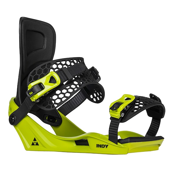 Wiązanie snowboardowe Gravity Indy lime/black 2024 - 1