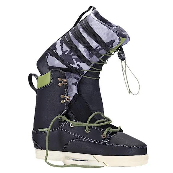 Viazanie na wakeboard Hyperlite Codyak black/green 2023 - 2
