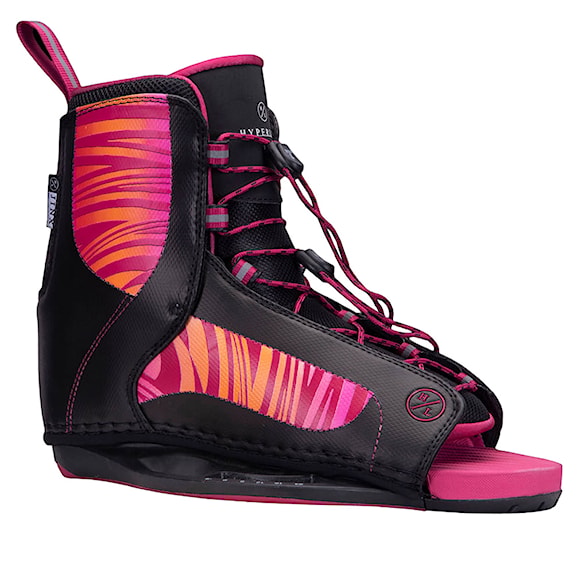 Vázání na wakeboard Hyperlite Jinx Girls black/pink 2022 - 1