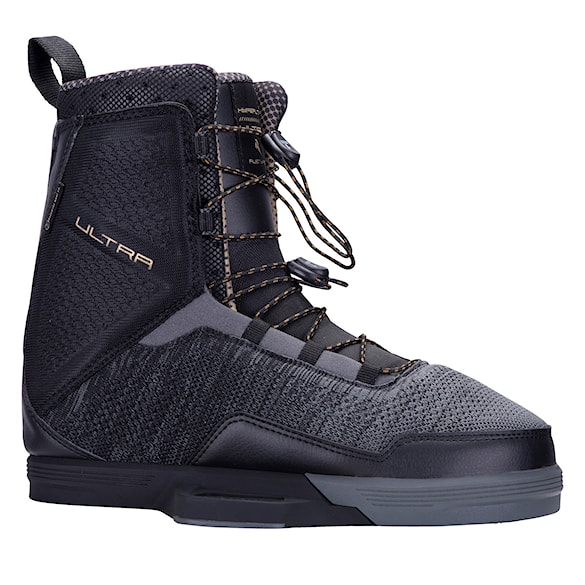 Vázání na wakeboard Hyperlite Ultra black/grey 2023 - 1