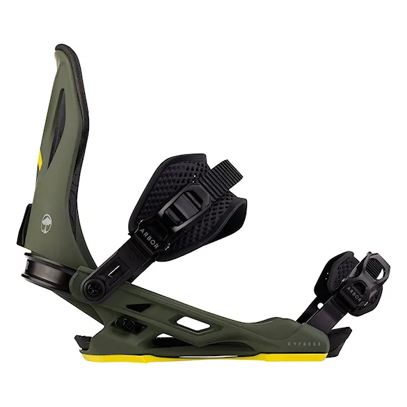 Vázání na snowboard Arbor Cypress green/black/pat 2025 - 4