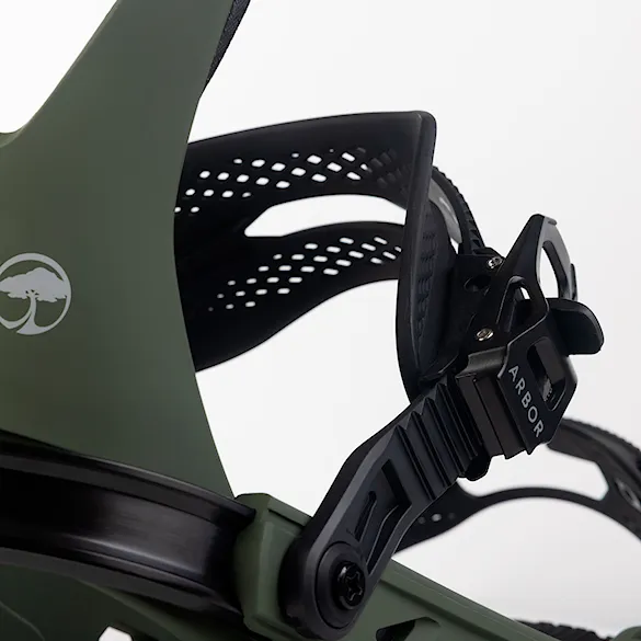 Vázání na snowboard Arbor Cypress green/black/pat 2025 - 7