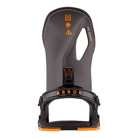 Viazanie na snowboard Arbor Cypress pat moore/charcoal 2026 - 4