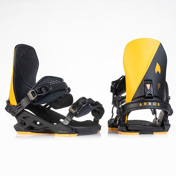 Wiązanie snowboardowe Arbor Hemlock black/candle 2025 - 1