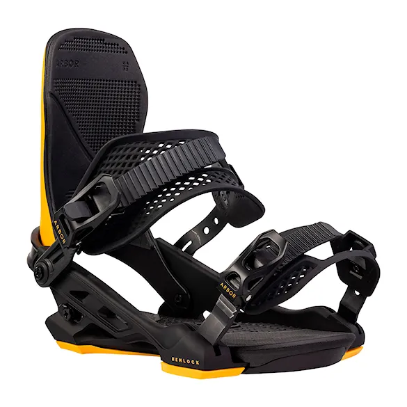Viazanie na snowboard Arbor Hemlock black/candle 2025 - 3