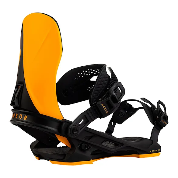 Viazanie na snowboard Arbor Hemlock black/candle 2025 - 1