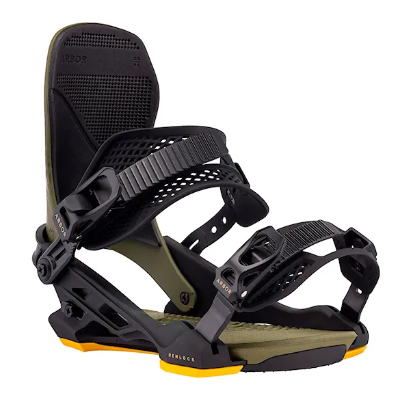 Vázání na snowboard Arbor Hemlock military/black 2026 - 2