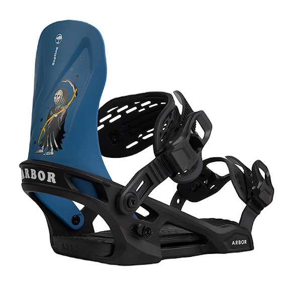 Wiązanie snowboardowe Arbor Sapling black/blue 2025 - 1