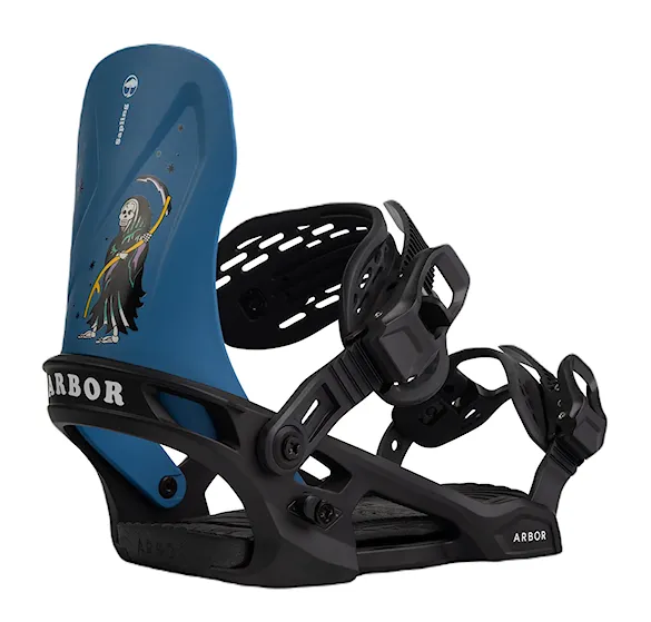 Wiązanie snowboardowe Arbor Sapling black/blue 2025 - 1