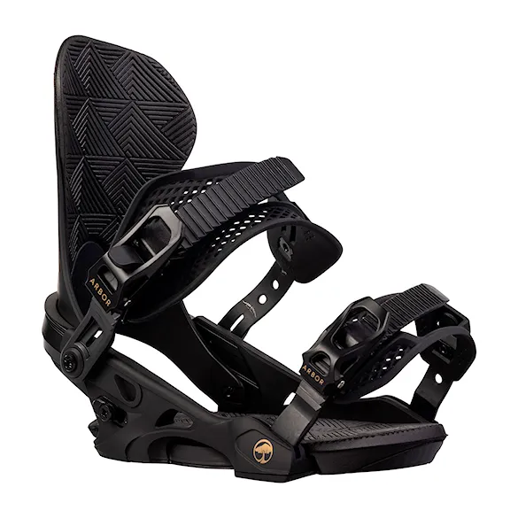 Viazanie na snowboard Arbor Sequoia black/gold 2026 - 3