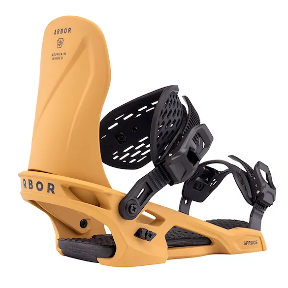 Wiązanie snowboardowe Arbor Spruce camel/black 2026 - 1
