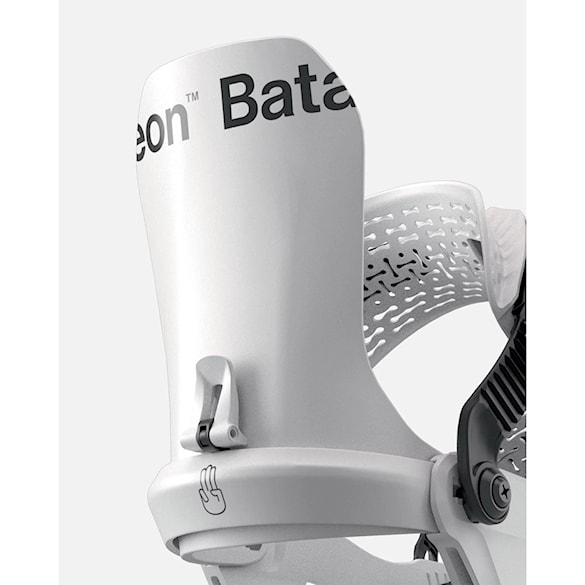 Vázání na snowboard Bataleon Chaos HW white 2026 - 4