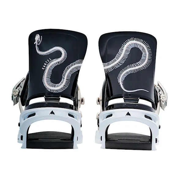 Vázání na snowboard Burton Cartel skeleton snake 2027 - 2