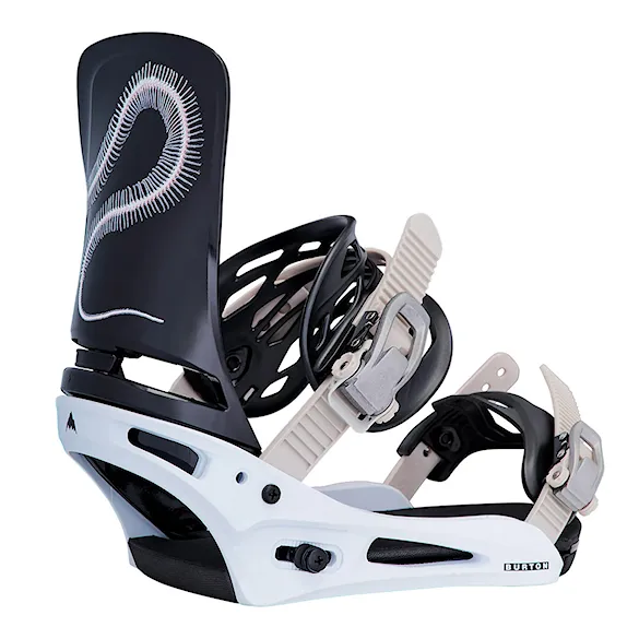 Vázání na snowboard Burton Cartel skeleton snake 2027 - 1