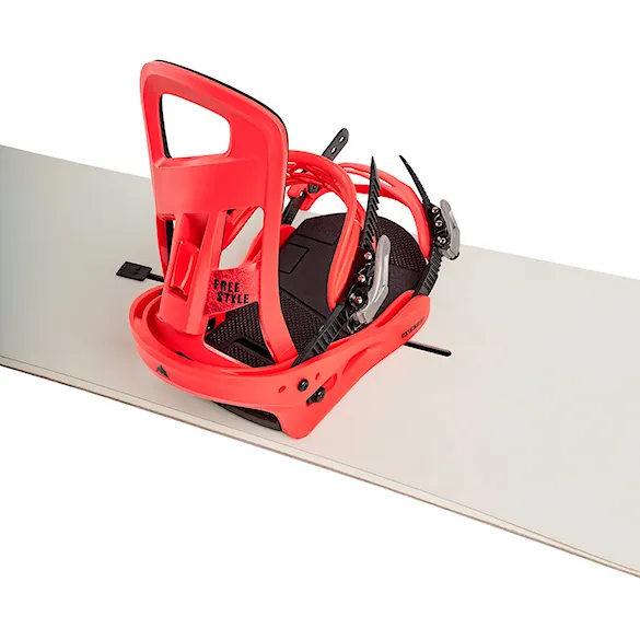 Vázání na snowboard Burton Freestyle geranium red 2027 - 6