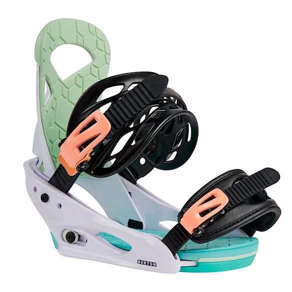Vázání na snowboard Burton Kids Smalls white/multi 2027 - 1