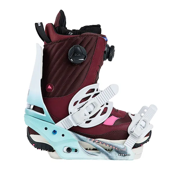 Wiązanie snowboardowe Burton Lexa white/graphic 2024 - 6