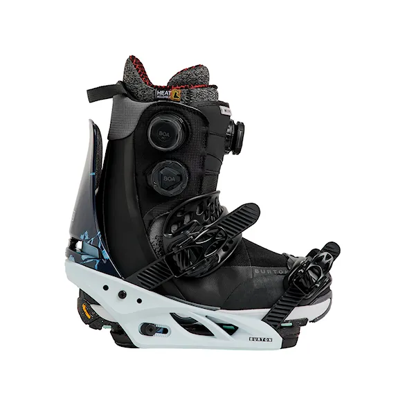 Vázání na snowboard Burton Lexa X cyanotype floral/white 2027 - 5