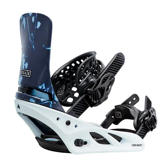 Vázání na snowboard Burton Lexa X cyanotype floral/white 2027 - 1