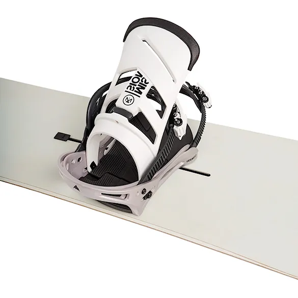 Vázání na snowboard Burton Mission white/silver 2027 - 6