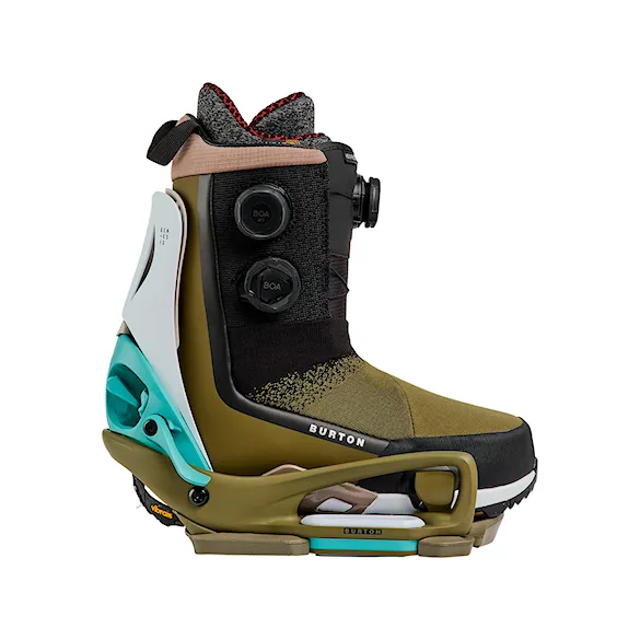 Vázání na snowboard Burton Step On Genesis EST white/dried moss 2027 - 5
