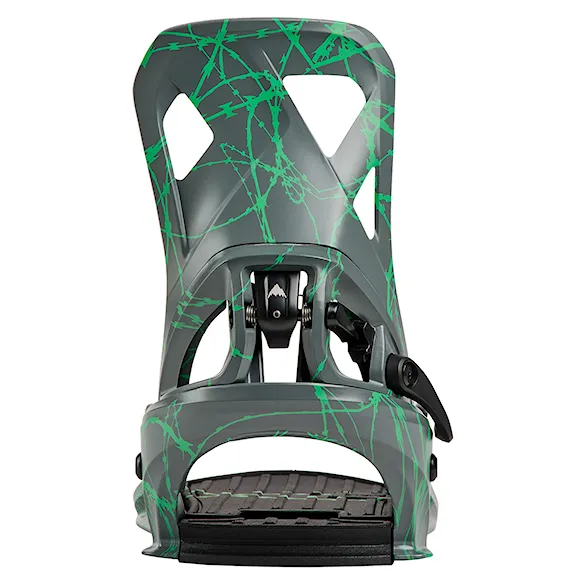 Snowboard Binding Burton Step On gray/green voltage 2027 - 3