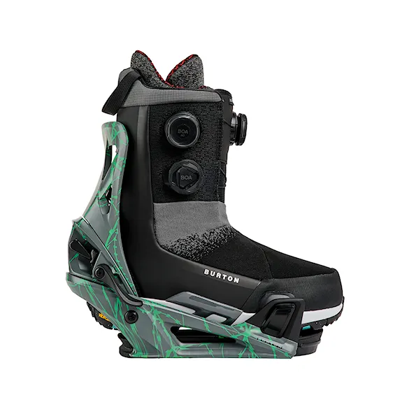 Snowboard Binding Burton Step On gray/green voltage 2027 - 5