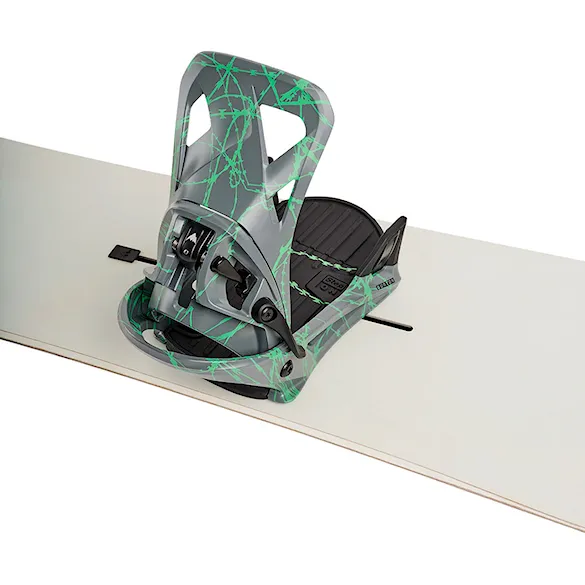 Snowboard Binding Burton Step On gray/green voltage 2027 - 6